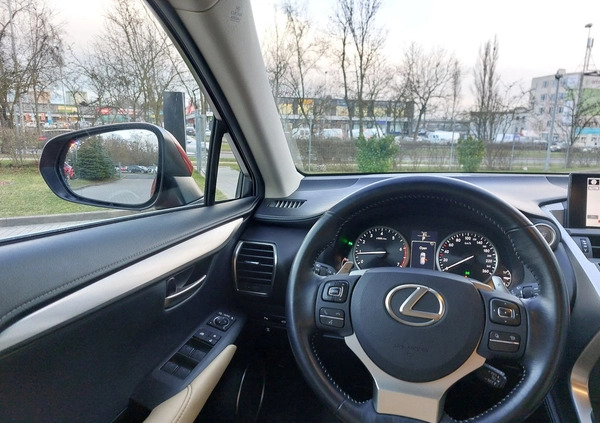 Lexus NX cena 119900 przebieg: 38537, rok produkcji 2016 z Szczecin małe 596